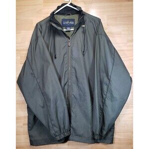 Luna Pier Men’s Green Zip Up Jacket Size XL Lightweight Windbreaker